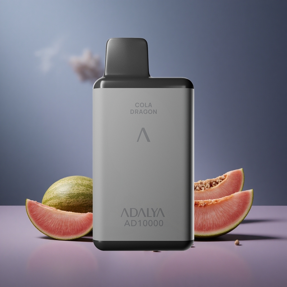 Blauer Melone Adalya AD 10000 Puffs Österreich Großhandel Space Grau USB-C