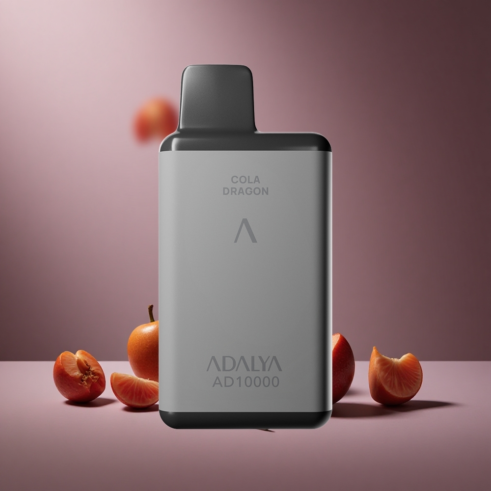 Minze ADALYA AD 10000 Puffs Österreich Großhandel Space Grau USB-C
