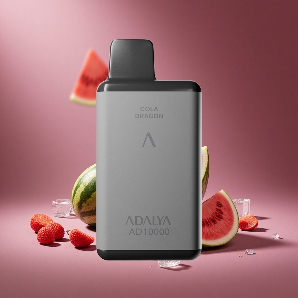Wassermelone-Eis Adalya AD 10000 Puffs Österreich Großhandel Space Gray USB-C