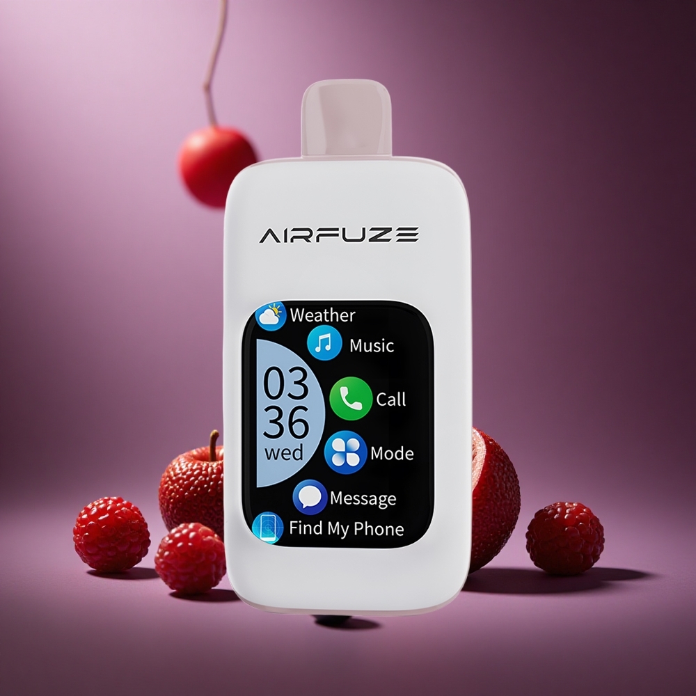 Beeren-Explosion AirFuze Smart 30000 Puffs Österreich Großhandel 2,01" Touchscreen 5% Nikotin