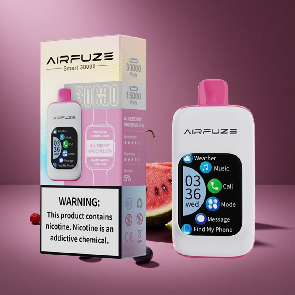 Blaubeere Wassermelone AirFuze Smart 30000 Puffs 2.01\" TFT Touchscreen Österreich Großhandel