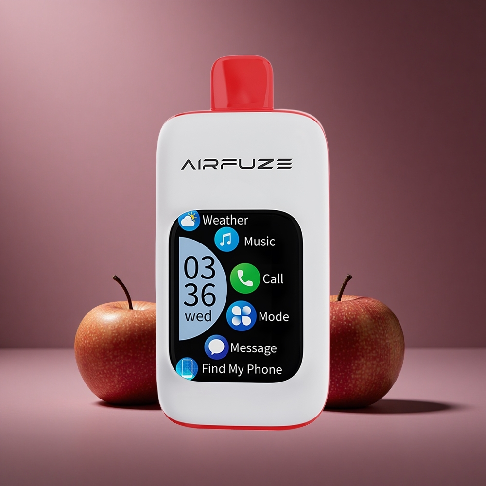 Dreifach Apfel AirFuze Smart 30000 Puffs Österreich Großhandel 5% Nikotin 900mAh