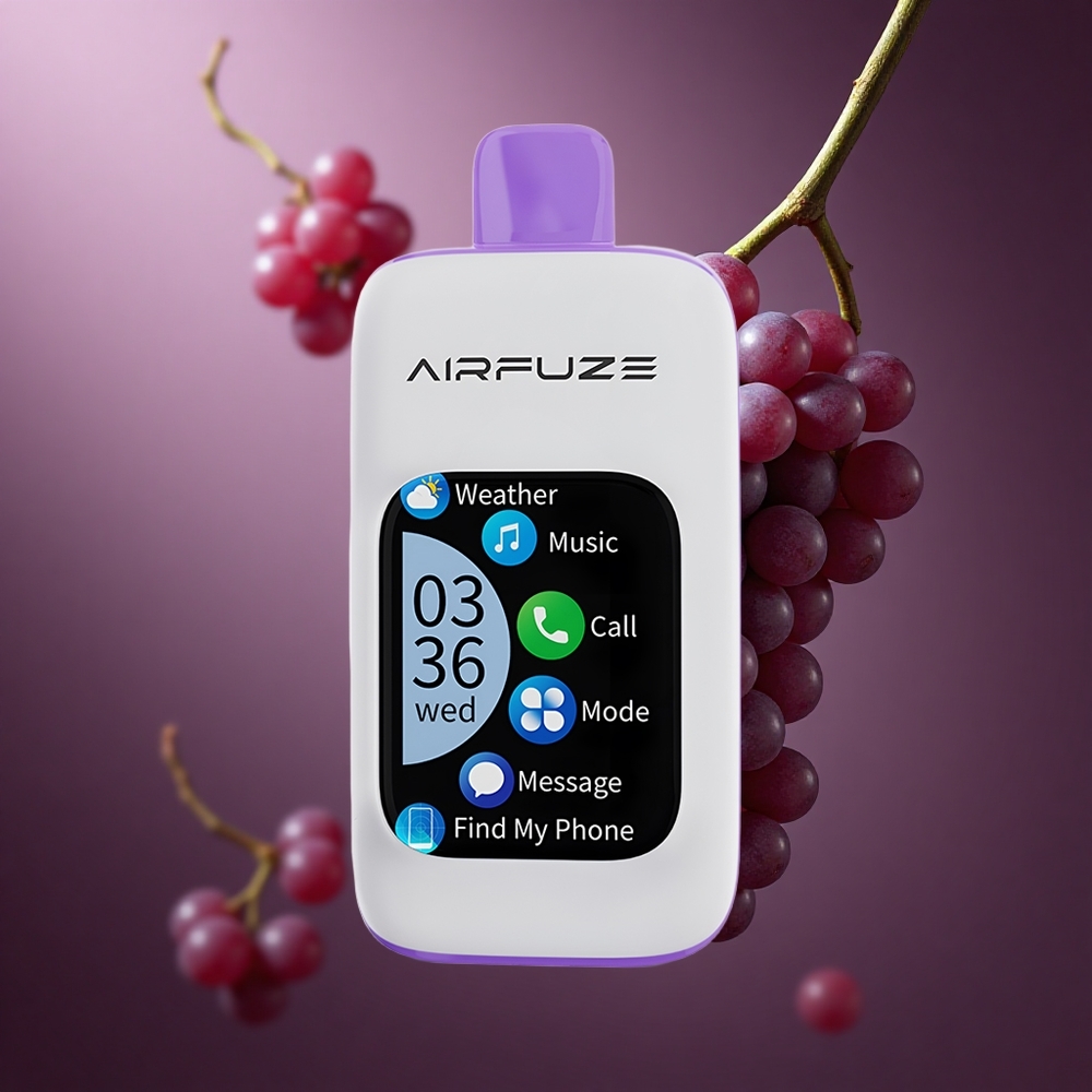 Trauben-Explosion AirFuze Smart 30000 Puffs Österreich Großhandel 5% Nikotin 900mAh