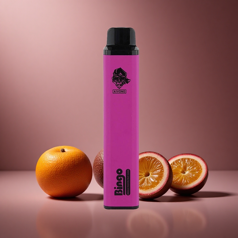Orange-Passionfrucht-Guava Aivono AIM BINGO 4000 Puffs Österreich Großhandel 10 mL 1000mAh