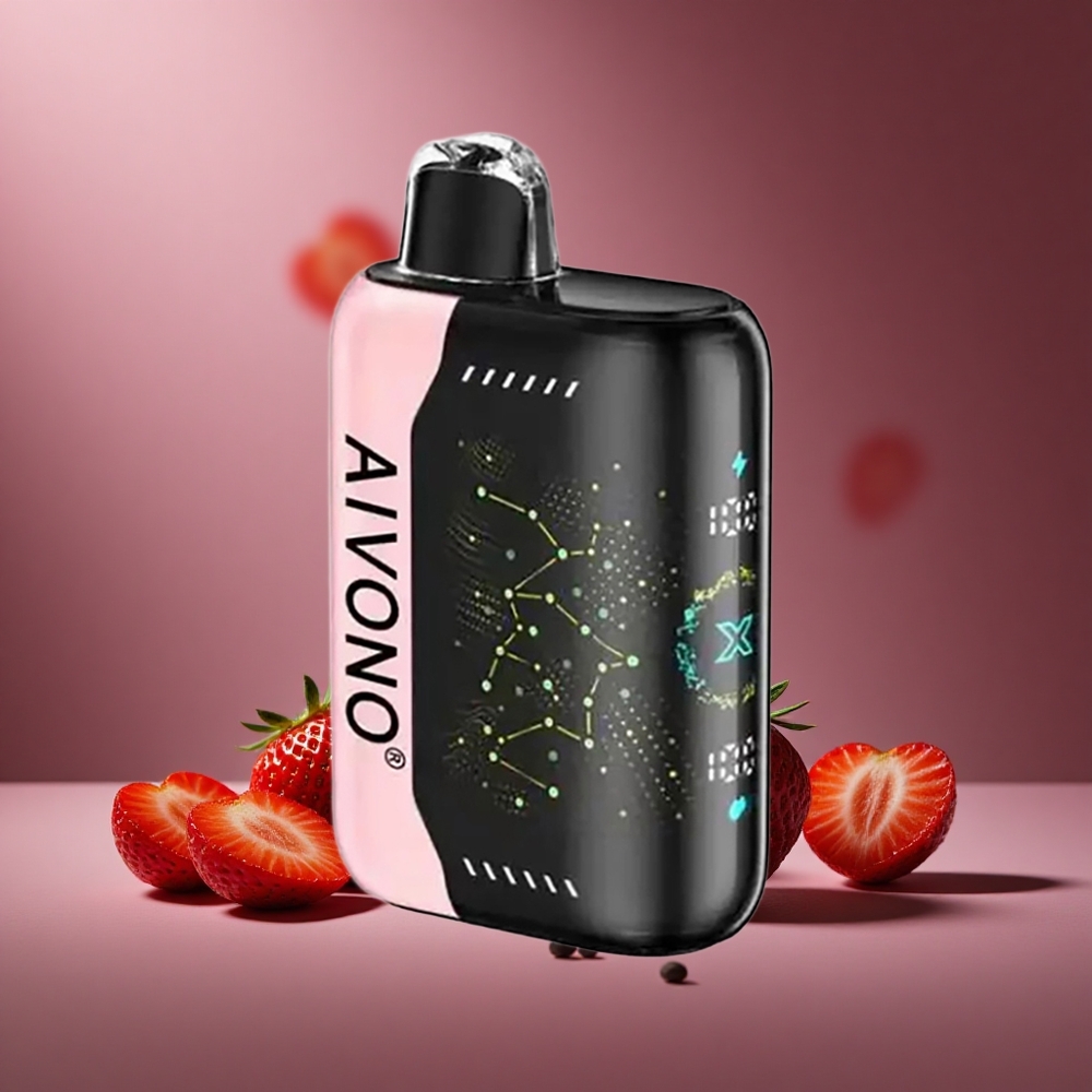 Erdbeere B Pop Aivono AIM BOOM 25000 Puffs Österreich Großhandel 28ml E-Liquid 650mAh