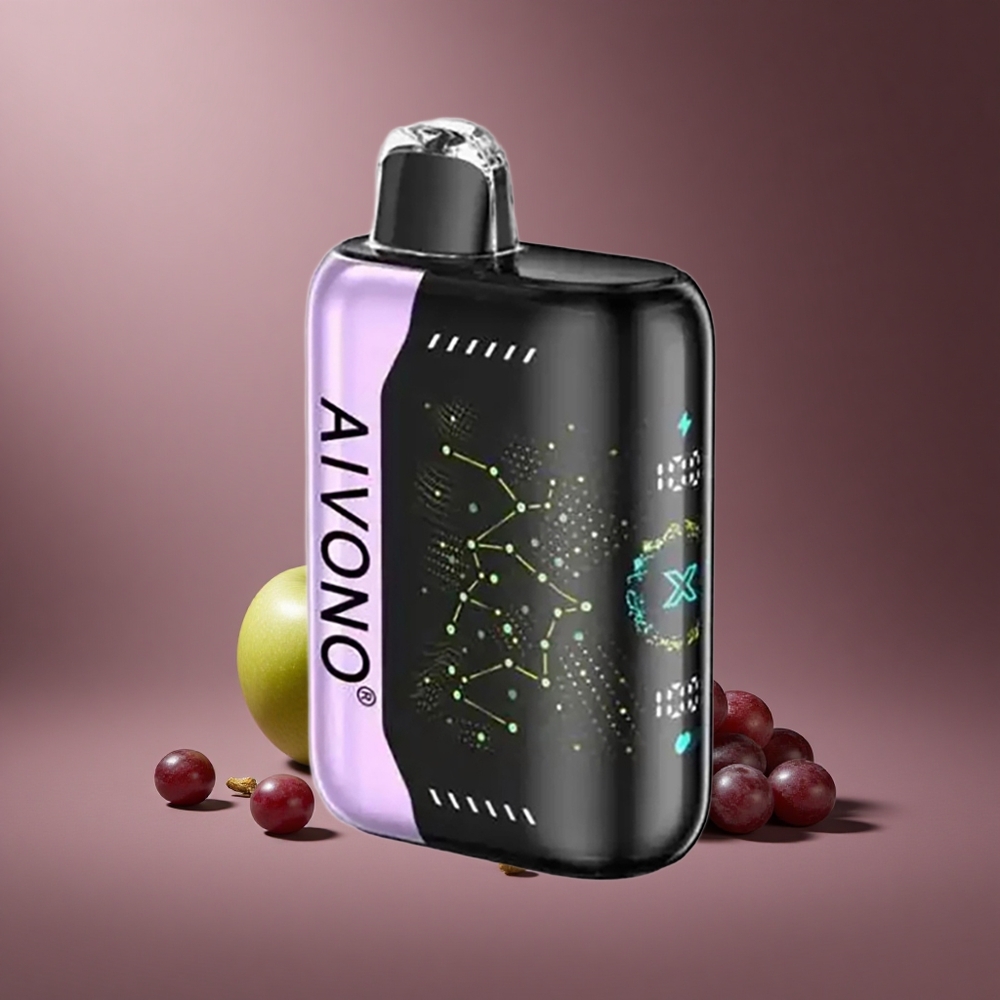 Grüner Apfel Traube Aivono AIM BOOM 25000 Puffs Österreich Großhandel 28ml E-Liquid 650mAh