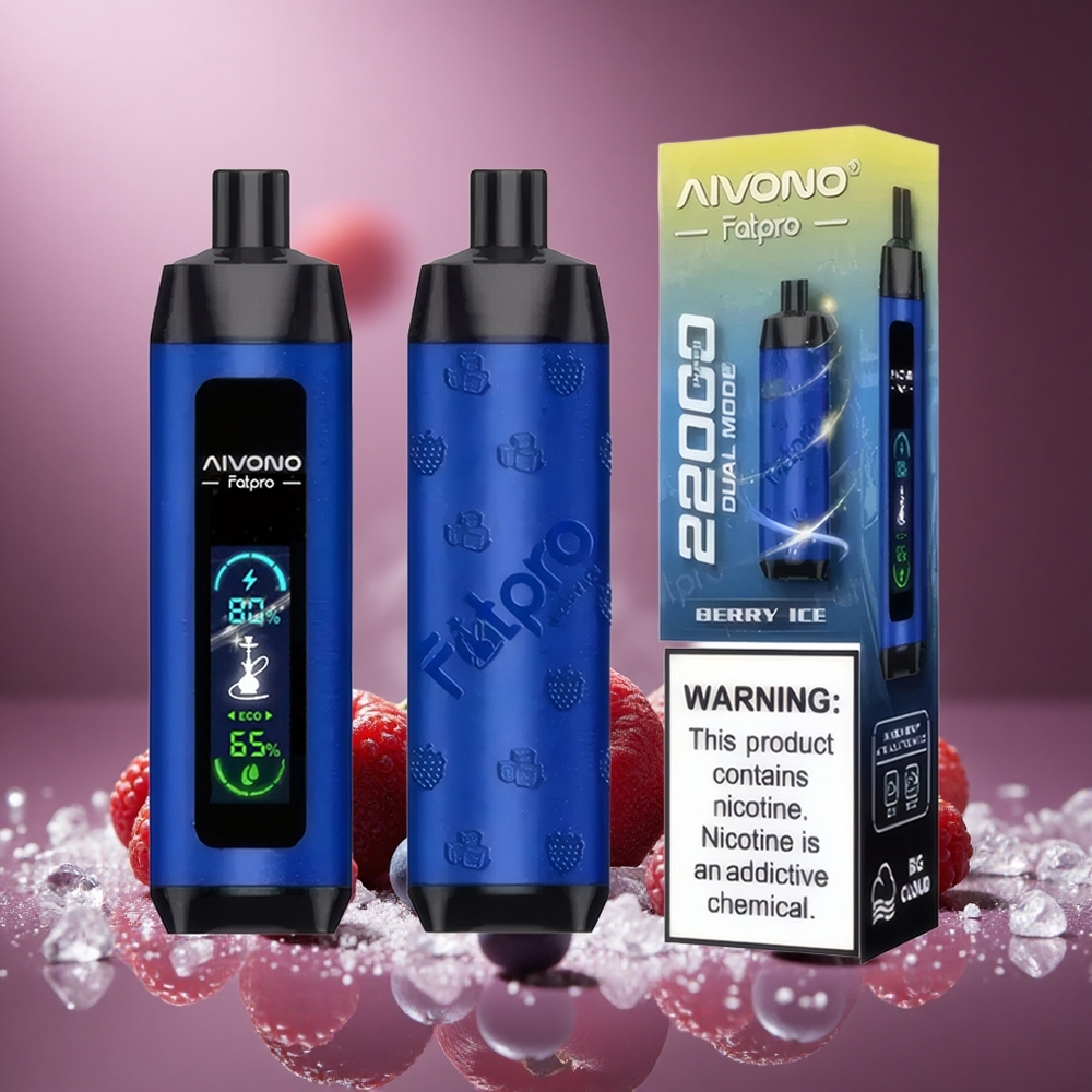Beeren-Eis Aivono AIM FATPRO 22000 Puffs Österreich Großhandel 28ml E-Liquid 600mAh