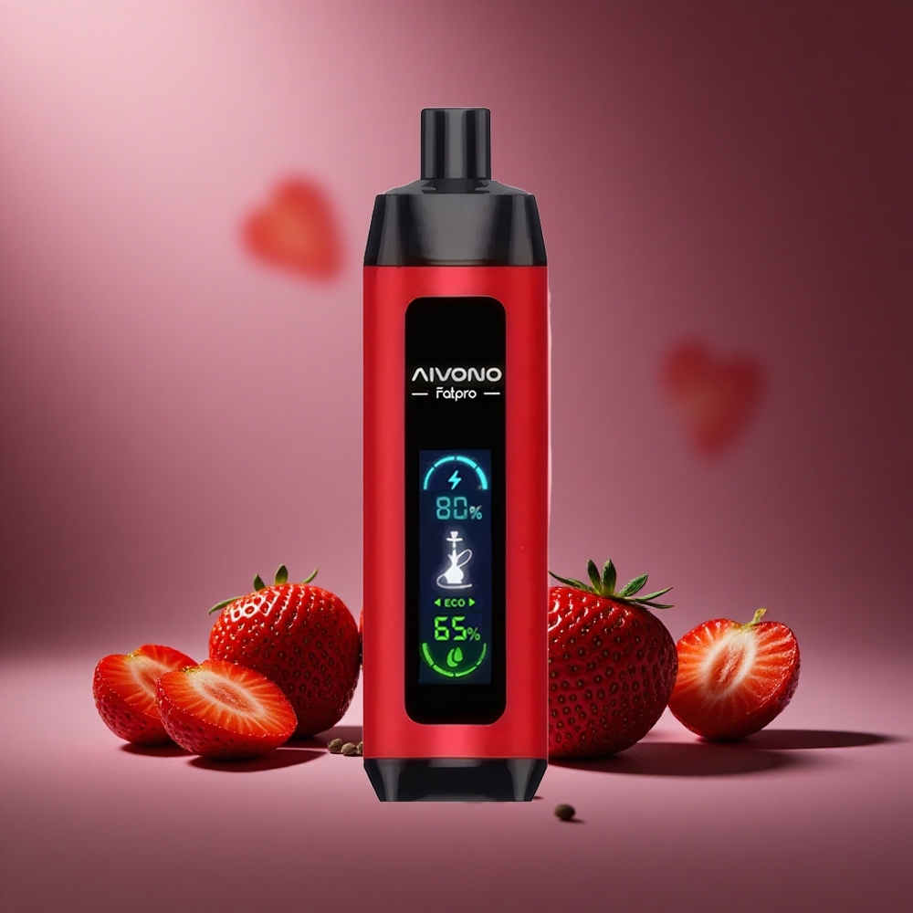 Erdbeer Punsch Aivono AIM FATPRO 22000 Puffs Österreich Großhandel 28ml E-Liquid & 600mah Wiederaufladbar
