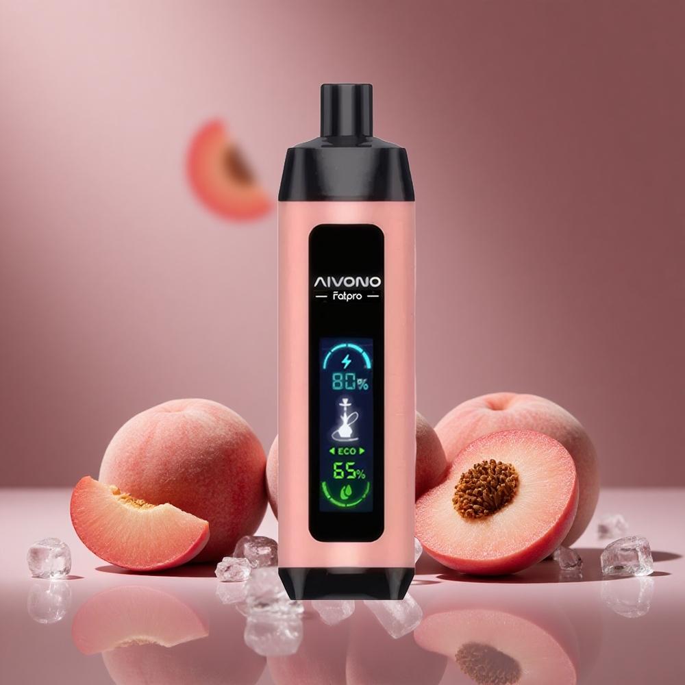 Pfirsich-Eis Aivono AIM FATPRO 22000 Puffs Österreich Großhandel 28ml E-Liquid 600mAh
