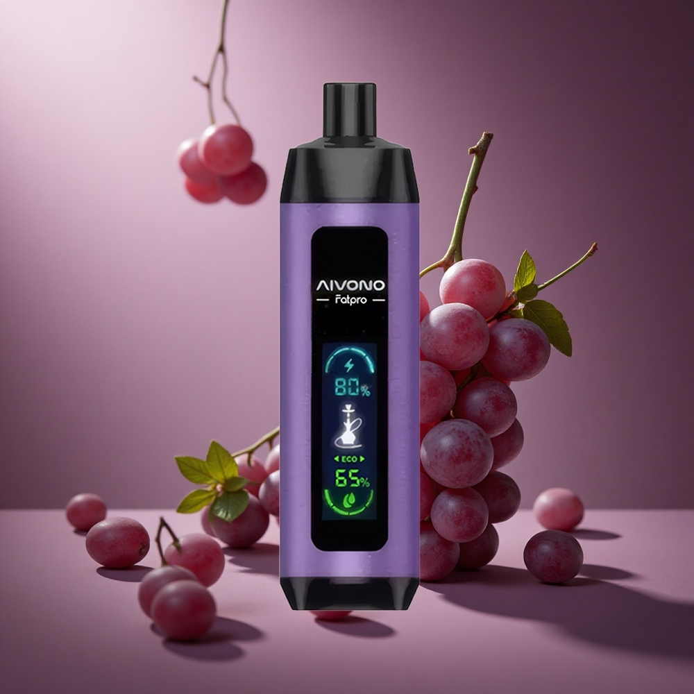 Traube Minze Aivono AIM FATPRO 22000 Puffs Österreich Großhandel 28ml E-Liquid 600mAh
