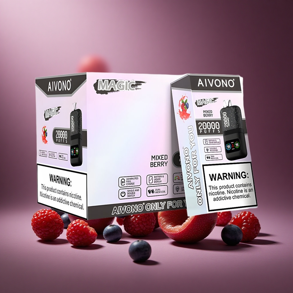 Beerenmix Aivono AIM MAGIC 20000 Puffs Österreich Großhandel Typ-C & LCD