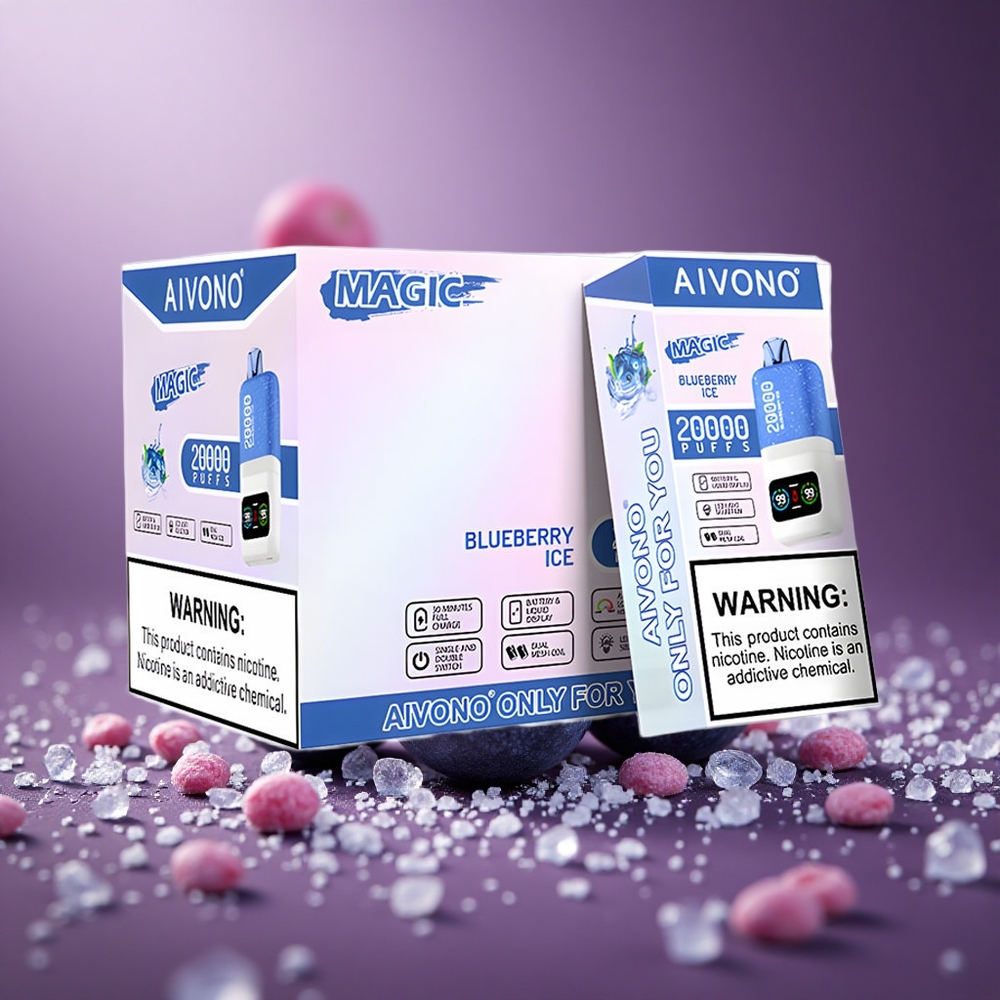 Blaubeer-Eis Aivono AIM MAGIC 20000 Puffs Österreich Großhandel Dual Mesh Coils