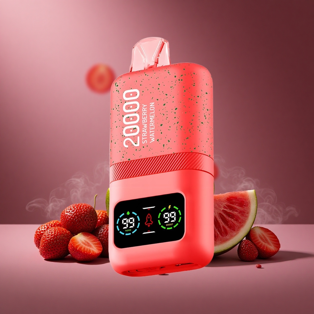 Erdbeer-Wassermelone Aivono AIM MAGIC 20000 Puffs Österreich Großhandel Dual Mesh Coils Typ-C