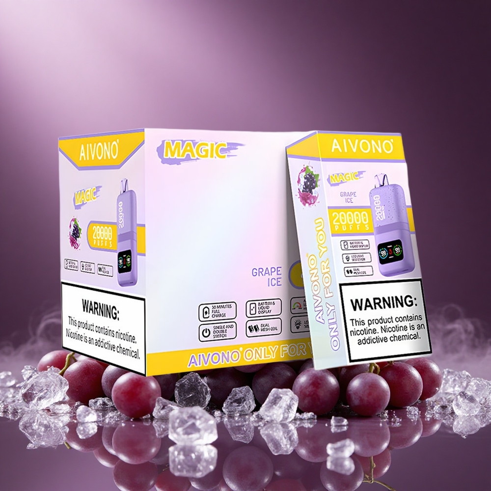 Traube Eis Aivono AIM MAGIC 20000 Puffs Österreich Großhandel Dual Mesh Coils