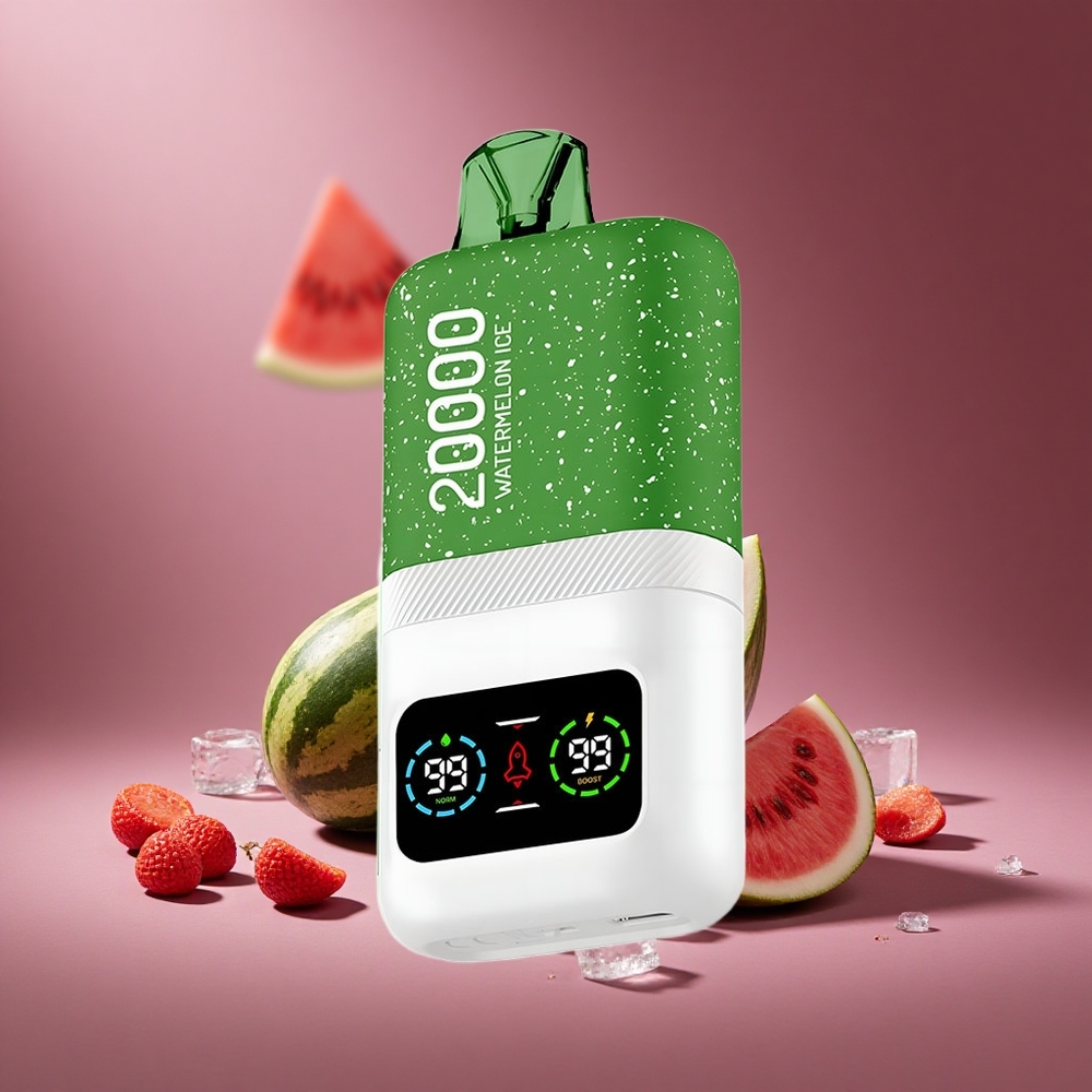 Wassermelone-Eis Aivono AIM MAGIC 20000 Puffs Österreich Großhandel Dual Mesh Coils LCD Display