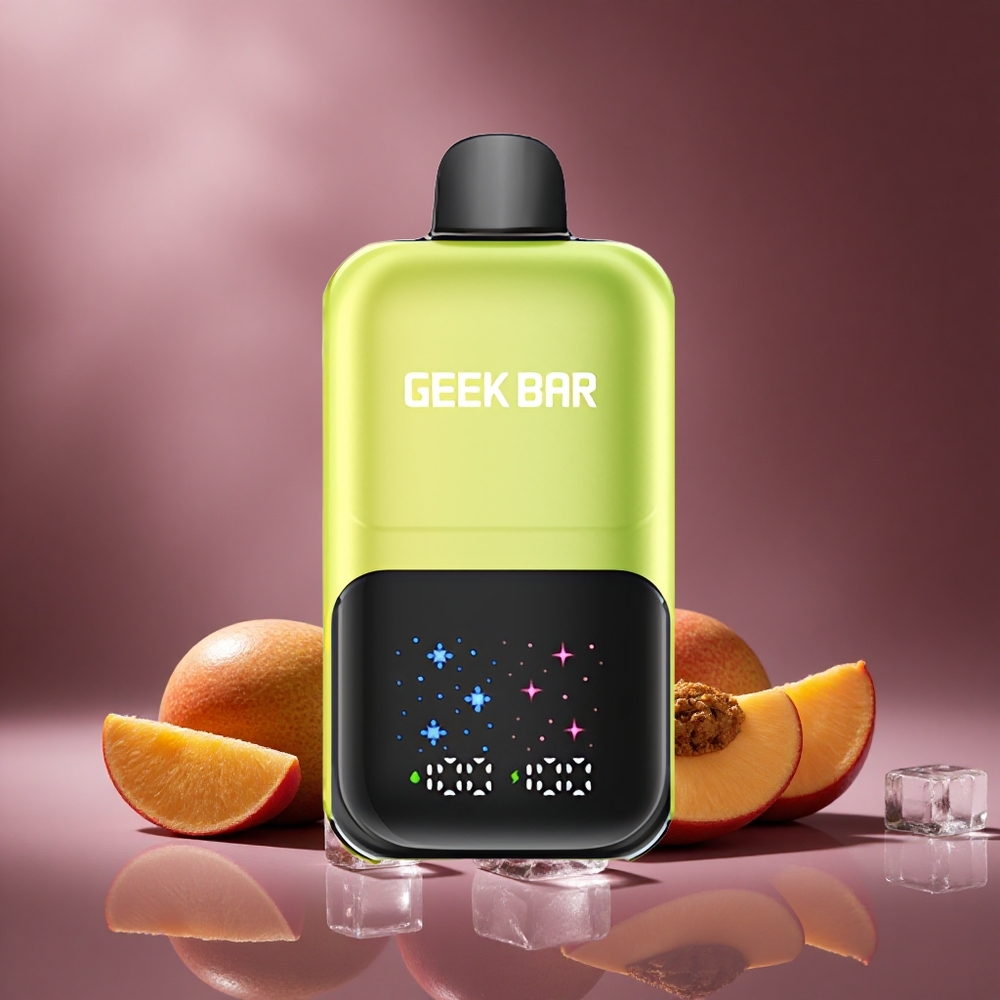 Mexikanisches Mango Eis GEEK BAR 2GO Two Series 50000 Puffs Österreich Großhandel Interaktives Großdisplay & Dual-Tank