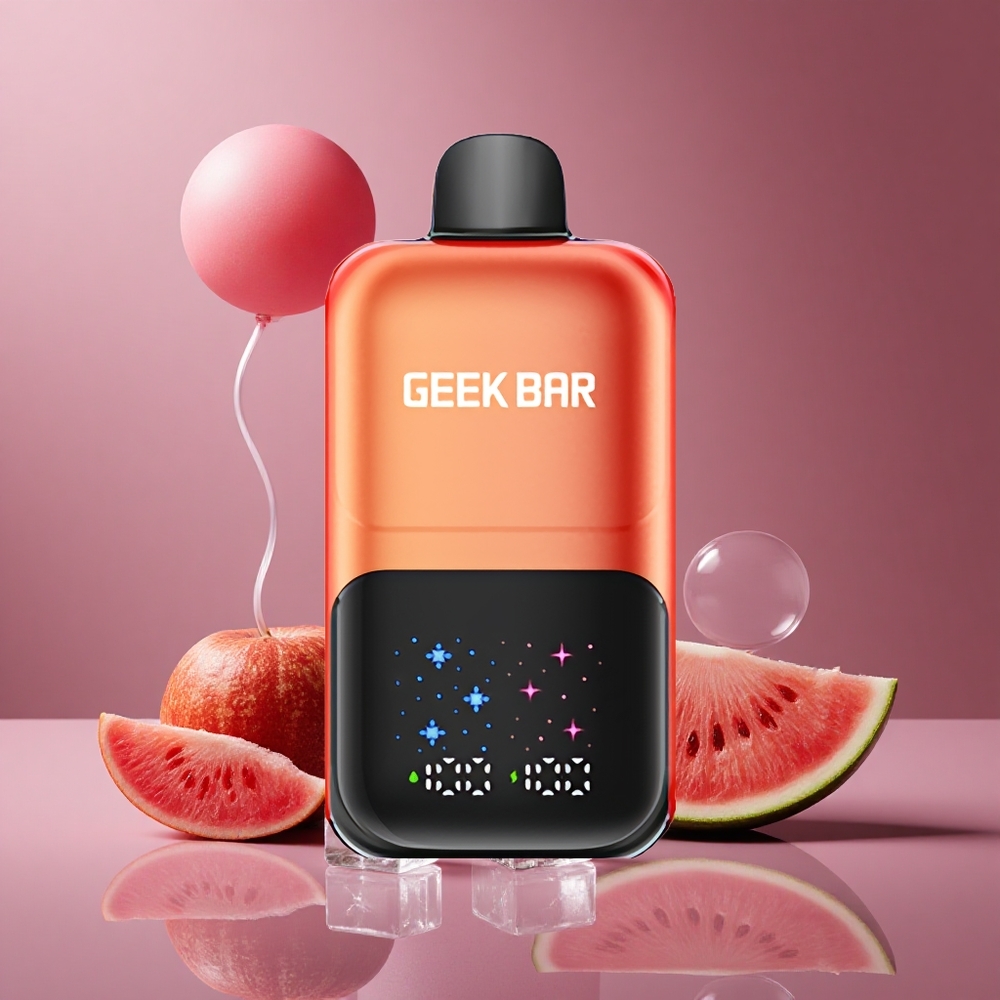 Wassermelone Kaugummi Eis GEEK BAR 2GO 50000 Züge Österreich Großhandel Dual Tank 20ml
