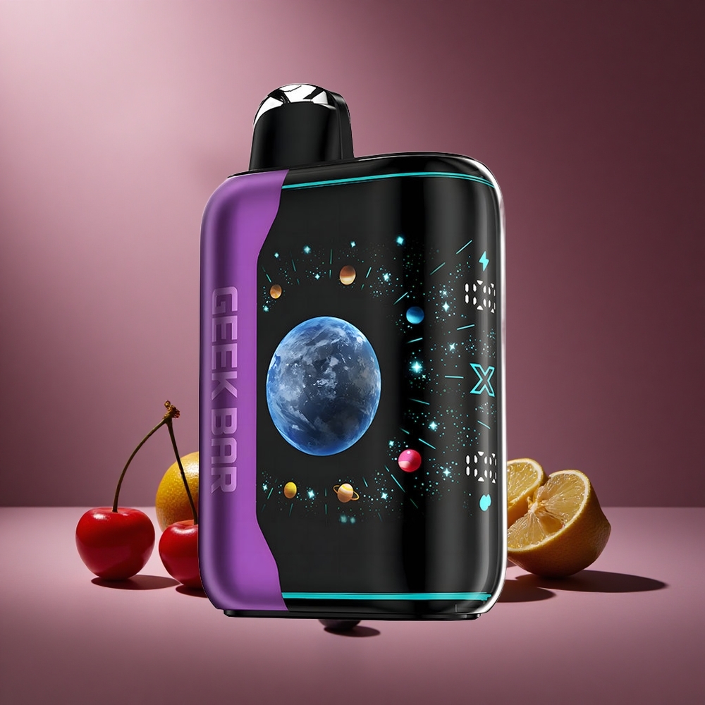 Beere-Kirsche-Limonade GEEK BAR Platinum Edition 25000 Züge Österreich Großhandel Dual Mesh Coil