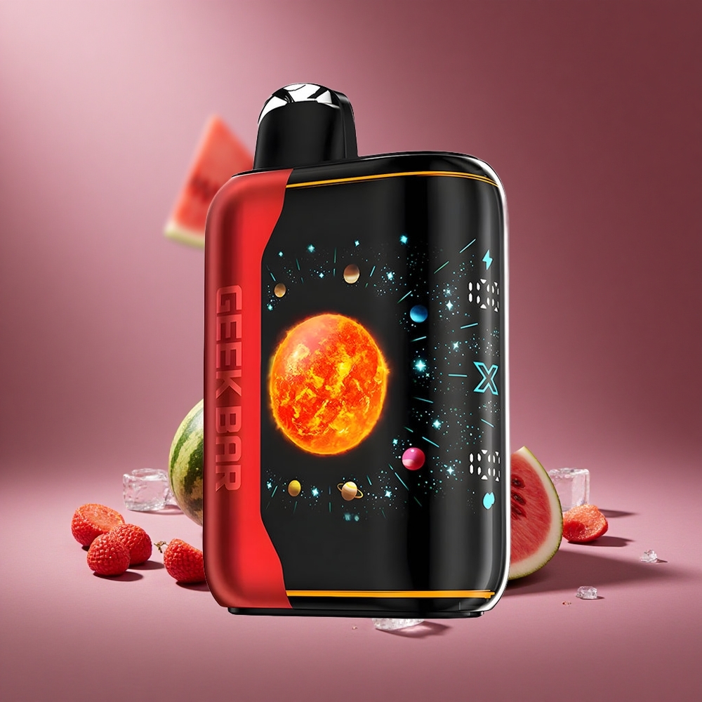 Wassermelone-Eis GEEK BAR Platinum Edition 25000 Puffs Österreich Großhandel mit 20mL E-Liquid und 2% Nikotin