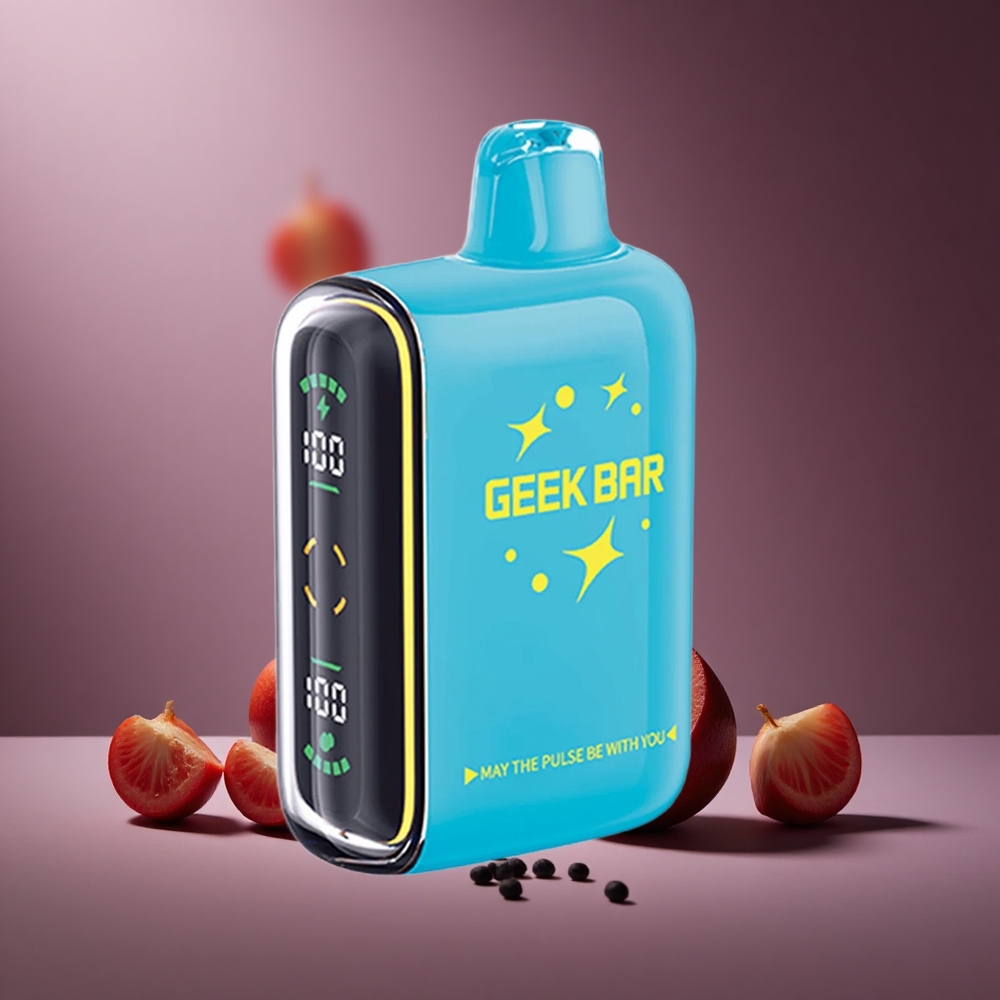 Erdbeer-Minze Geek Bar Pulse 15.000 Züge Österreich Großhandel 16ML 5% Nikotin