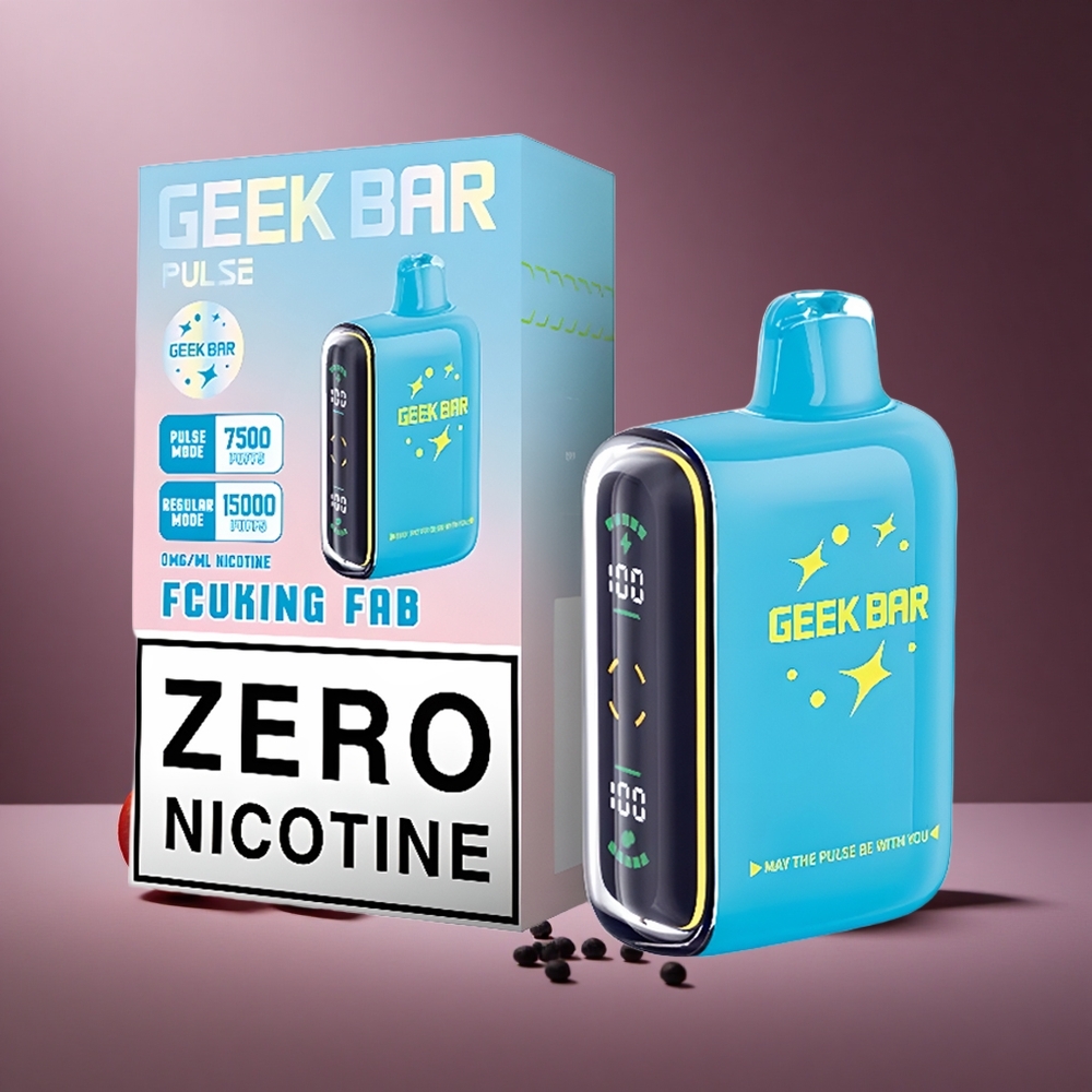 Erdbeer-Minze Geek Bar Pulse 15.000 Züge Österreich Großhandel 16ML 5% Nikotin