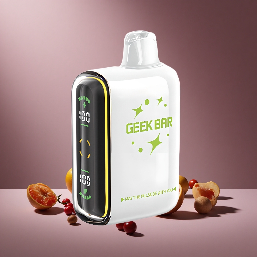 Erdbeer-Minze Geek Bar Pulse 15.000 Züge Österreich Großhandel 16ML 5% Nikotin