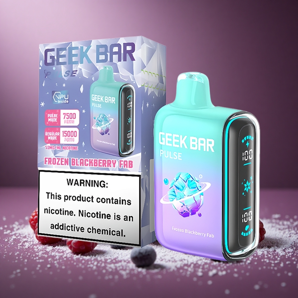 Gefrorene Edition Geek Bar Pulse 15.000 Züge Österreich Großhandel 16ML