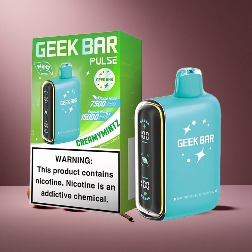 Minze GEEK BAR Pulse 15.000 Züge Österreich Großhandel 16ML 5% Nikotin