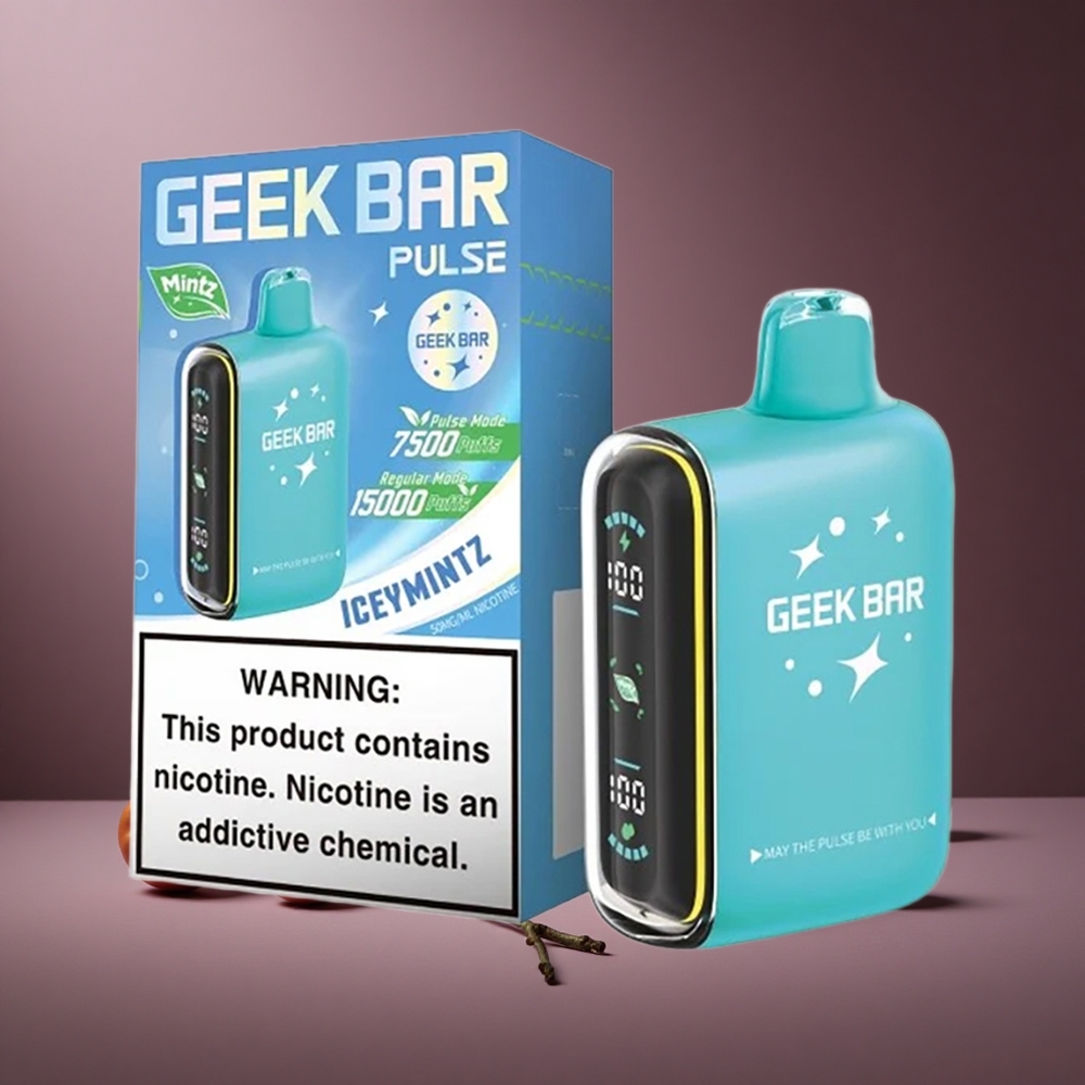 Minze GEEK BAR Pulse 15.000 Züge Österreich Großhandel 16ML 5% Nikotin