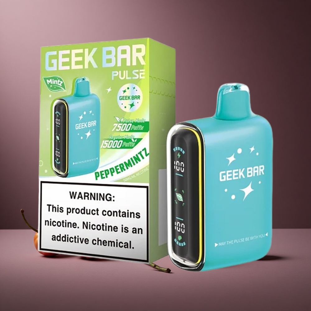 Minze GEEK BAR Pulse 15.000 Züge Österreich Großhandel 16ML 5% Nikotin