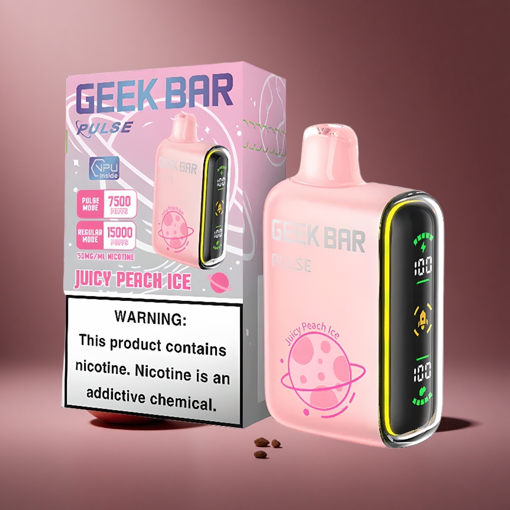 Planeten-Aroma Geek Bar Pulse 15.000 Züge Österreich Großhandel mit 16ML E-Liquid und USB Type-C