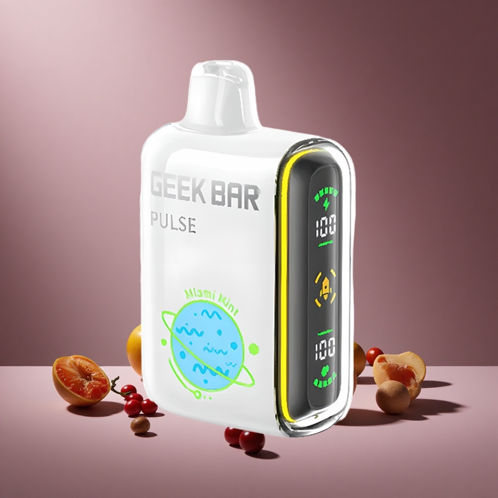 Planeten-Aroma Geek Bar Pulse 15.000 Züge Österreich Großhandel mit 16ML E-Liquid und USB Type-C
