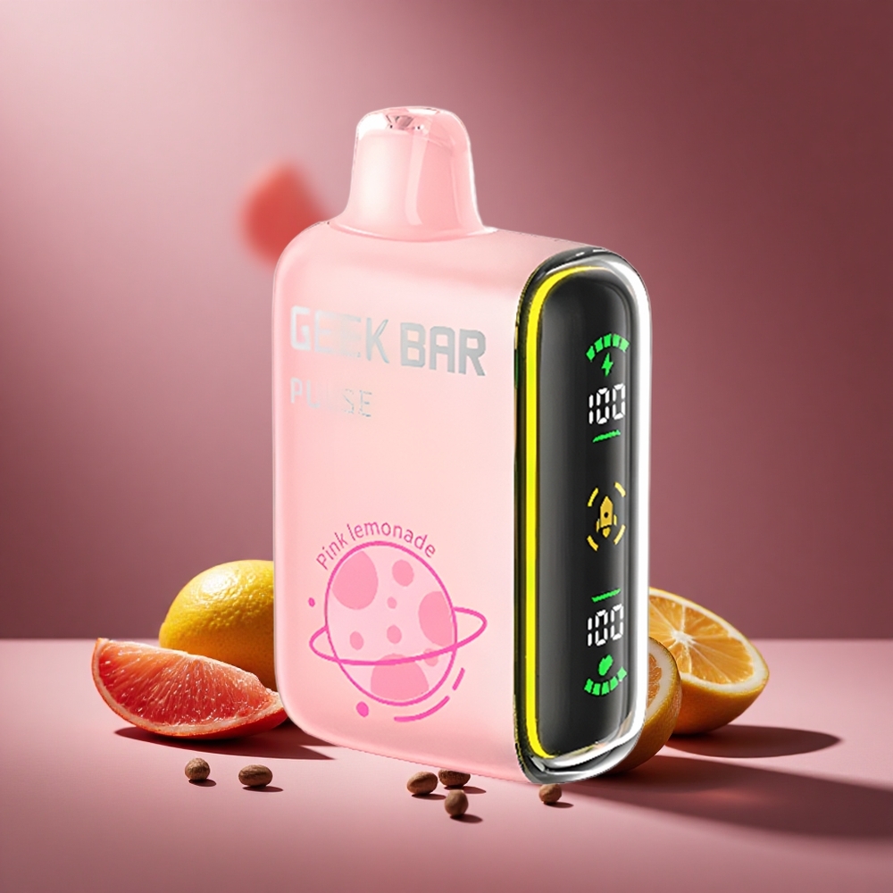 Planeten-Aroma Geek Bar Pulse 15.000 Züge Österreich Großhandel mit 16ML E-Liquid und USB Type-C