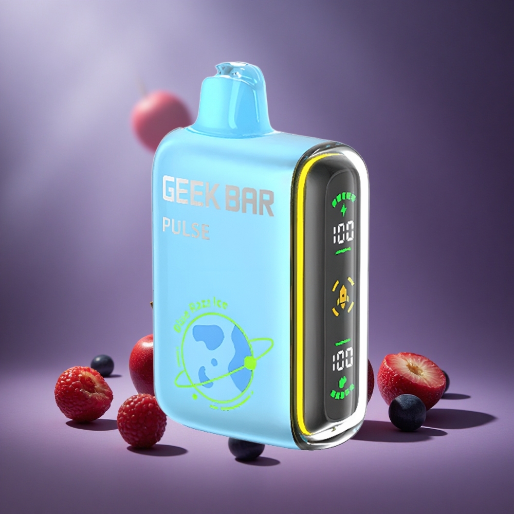 Planeten-Aroma Geek Bar Pulse 15.000 Züge Österreich Großhandel mit 16ML E-Liquid und USB Type-C