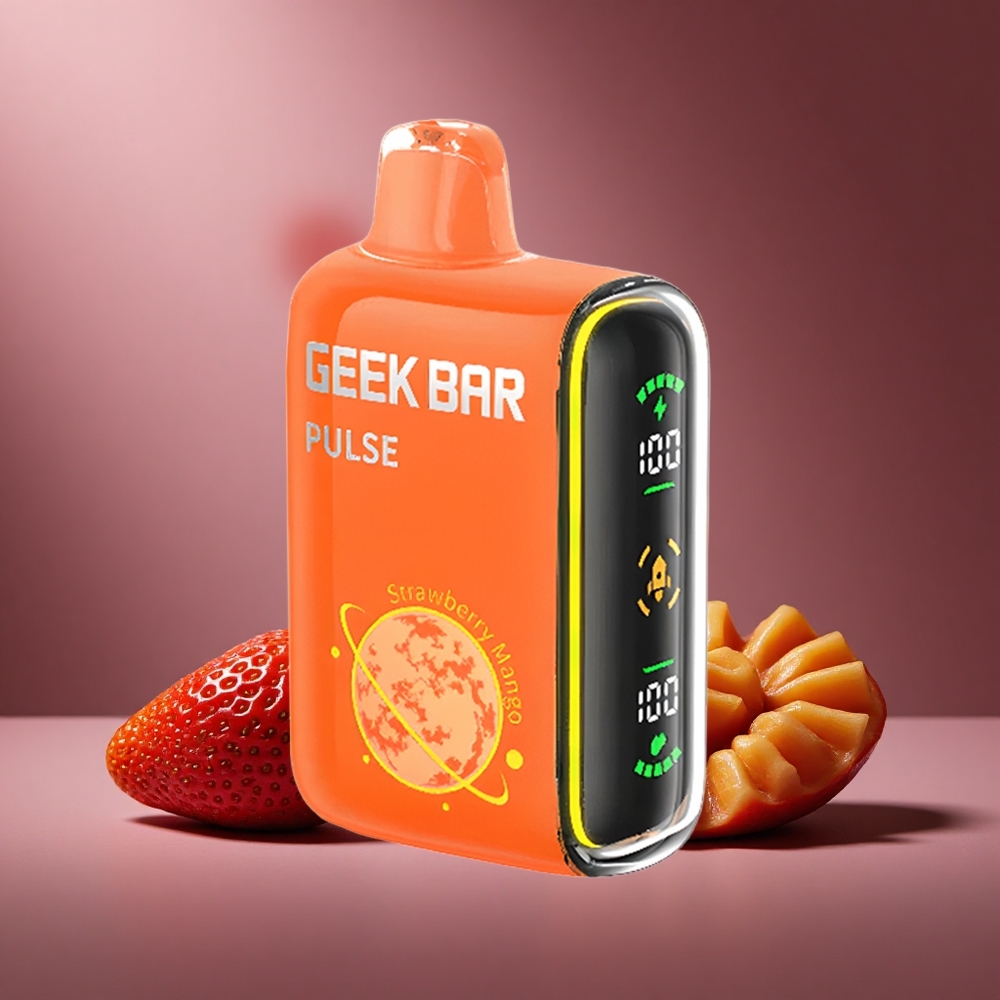 Planeten-Aroma Geek Bar Pulse 15.000 Züge Österreich Großhandel mit 16ML E-Liquid und USB Type-C
