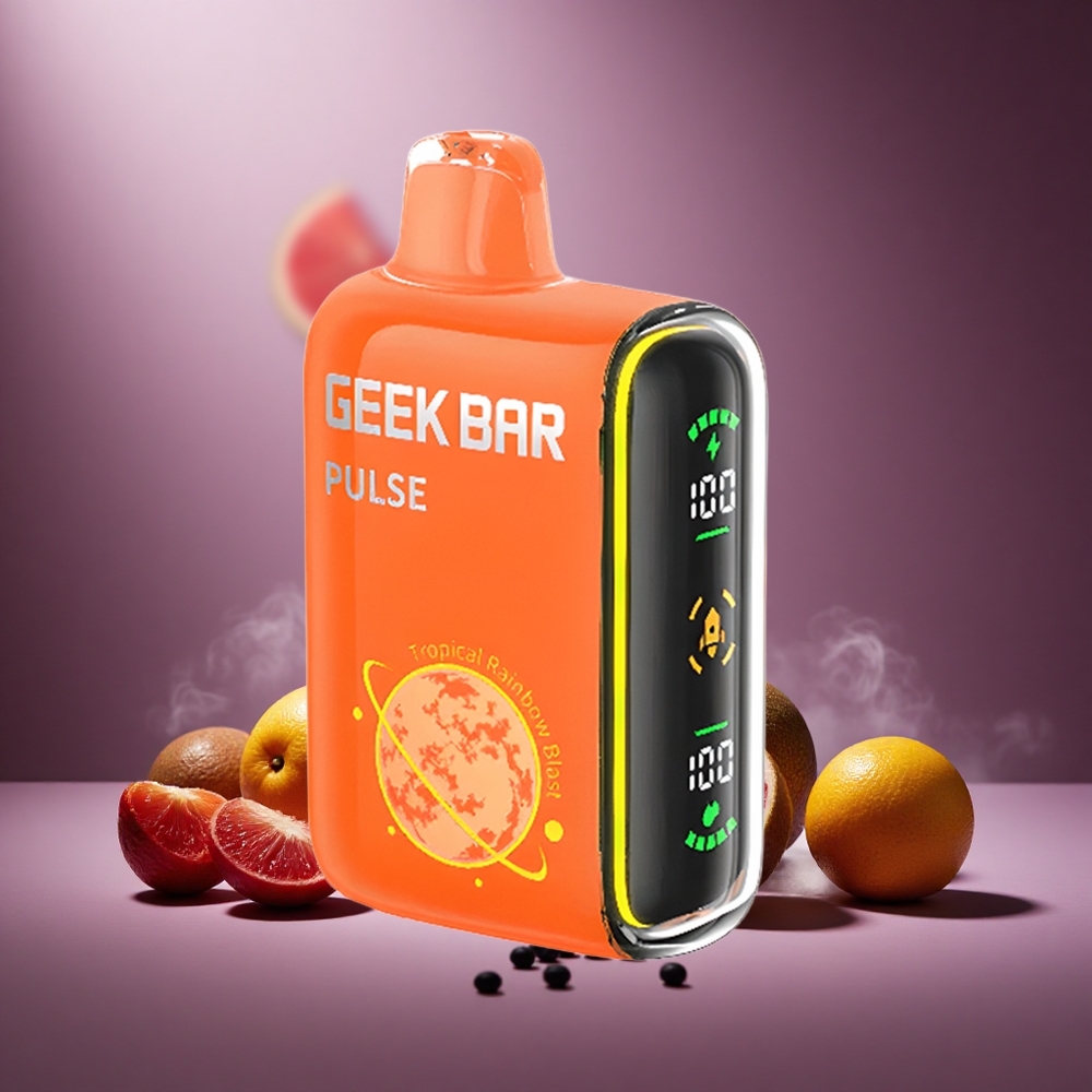 Planeten-Aroma Geek Bar Pulse 15.000 Züge Österreich Großhandel mit 16ML E-Liquid und USB Type-C