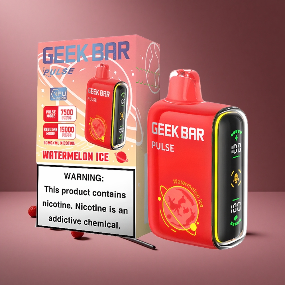 Planeten-Aroma Geek Bar Pulse 15.000 Züge Österreich Großhandel mit 16ML E-Liquid und USB Type-C
