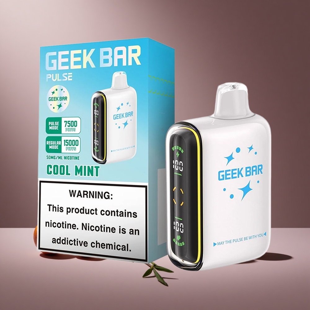 Planeten-Aroma Geek Bar Pulse 15.000 Züge Österreich Großhandel mit 16ML E-Liquid und USB Type-C