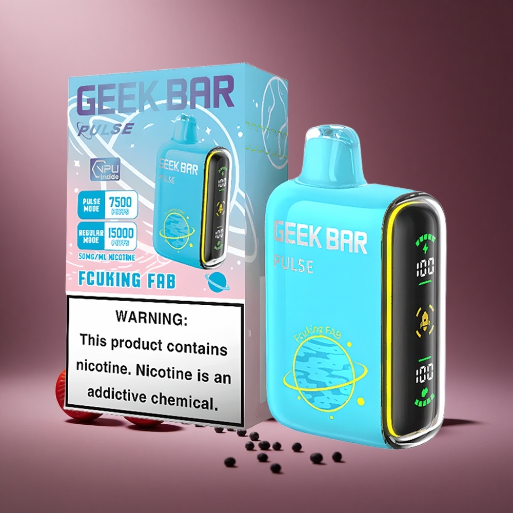 Planeten-Aroma Geek Bar Pulse 15.000 Züge Österreich Großhandel mit 16ML E-Liquid und USB Type-C