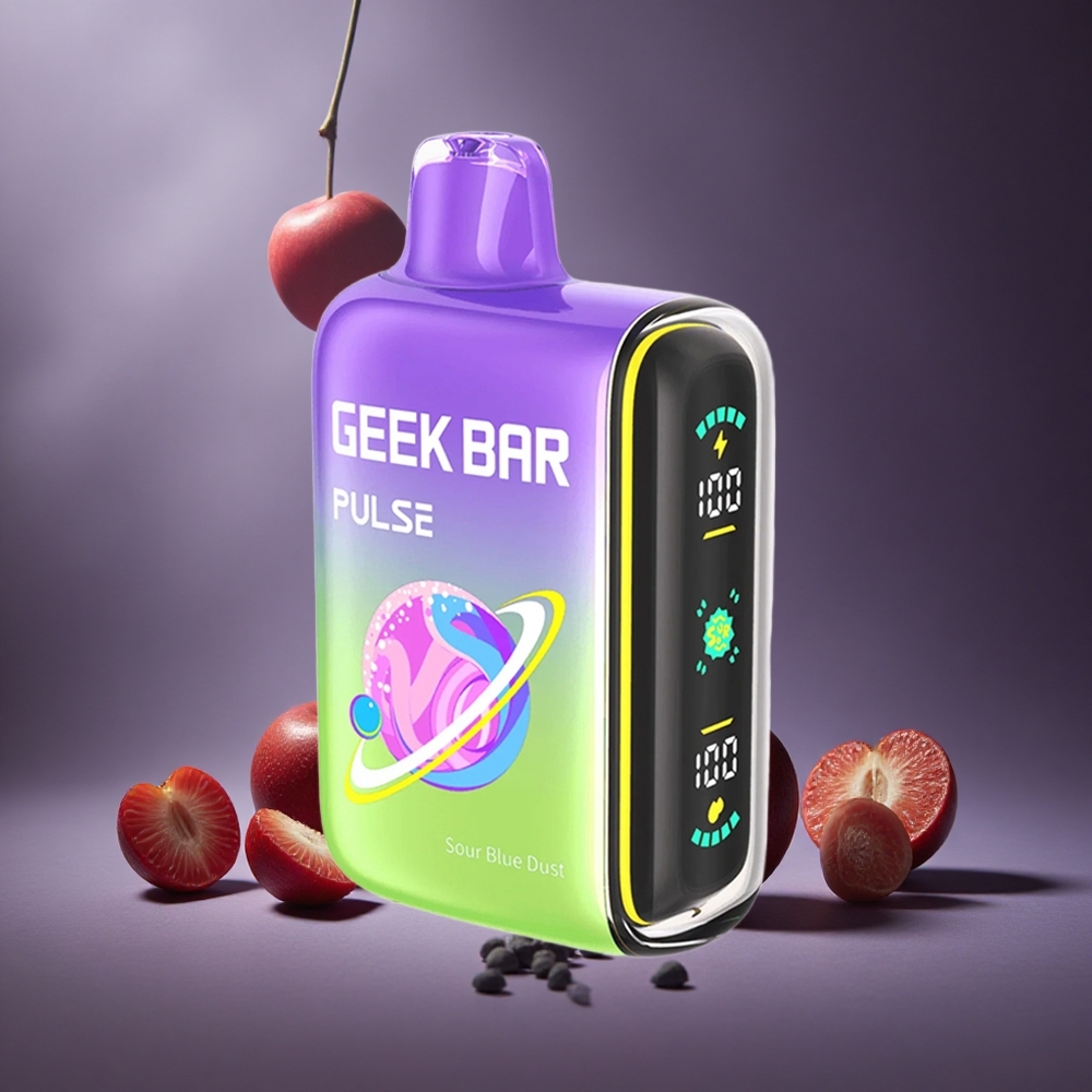 Sauer Geschmack Geek Bar Pulse 15.000 Züge Österreich Großhandel 16ML 5% Nikotin