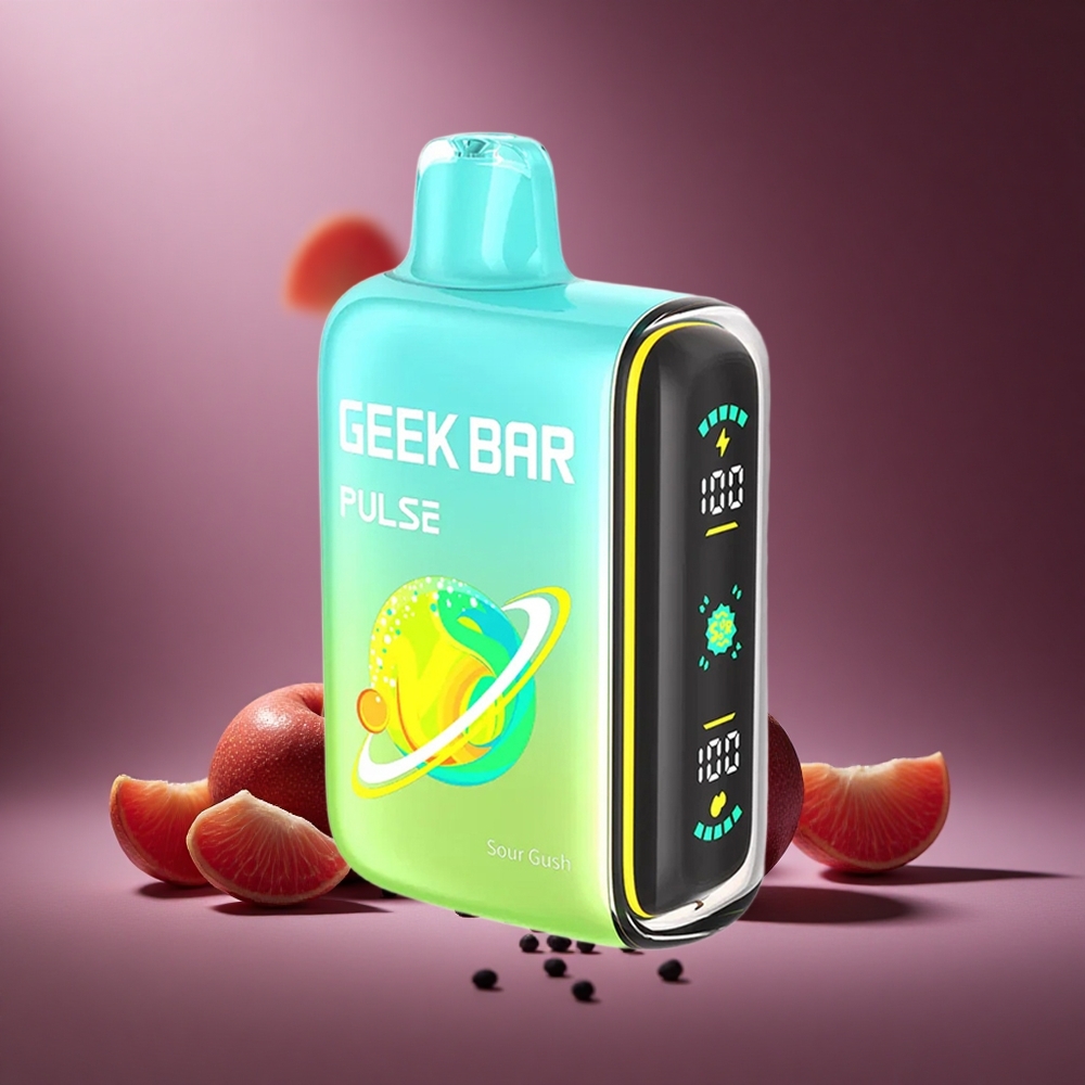 Sauer Geschmack Geek Bar Pulse 15.000 Züge Österreich Großhandel 16ML 5% Nikotin