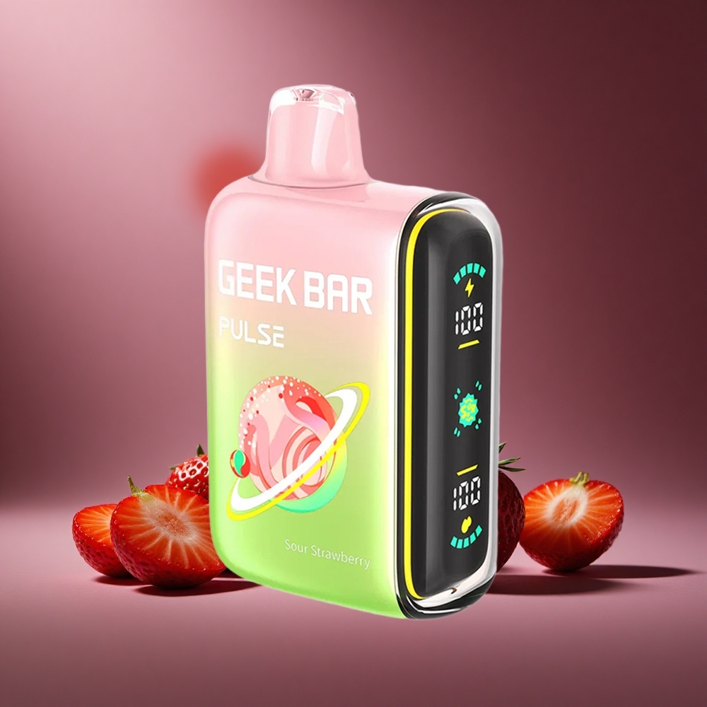 Sauer Geschmack Geek Bar Pulse 15.000 Züge Österreich Großhandel 16ML 5% Nikotin