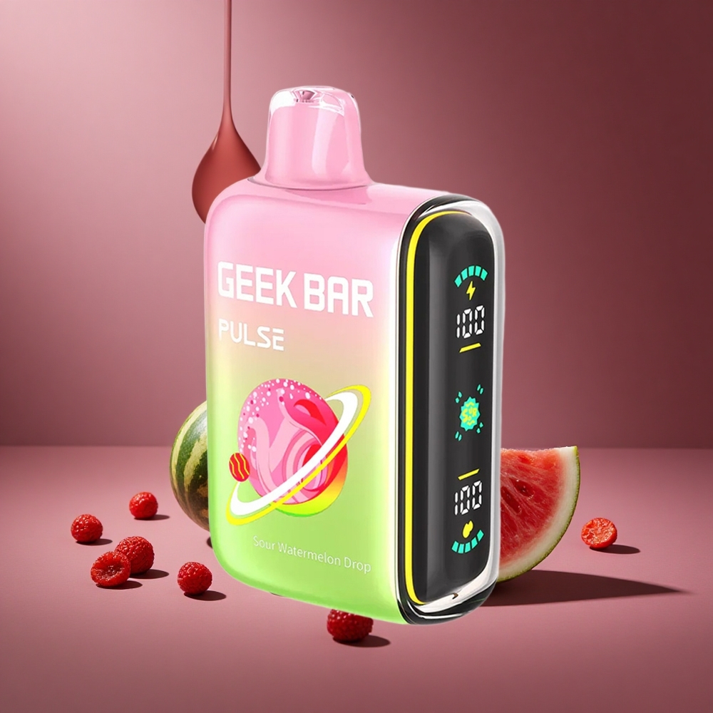 Sauer Geschmack Geek Bar Pulse 15.000 Züge Österreich Großhandel 16ML 5% Nikotin