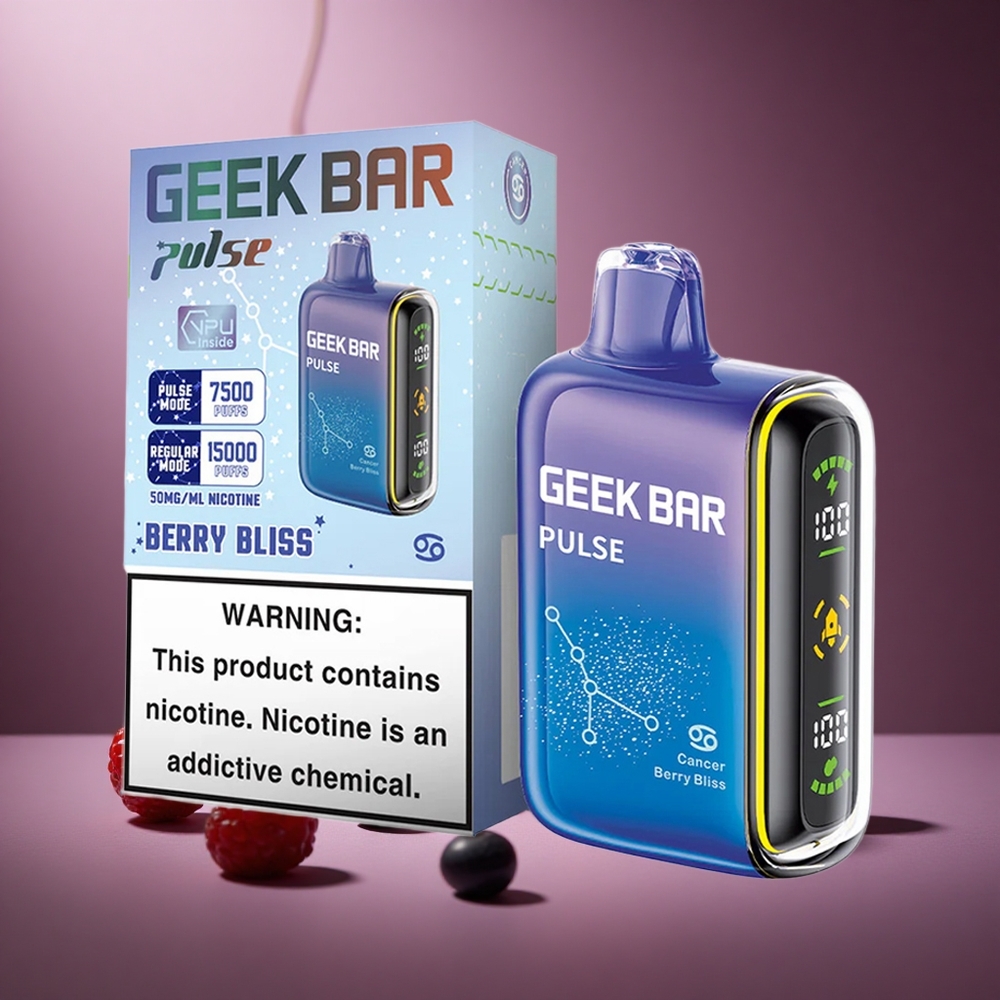 Zodiac Edition Geschmack Geek Bar Pulse 15.000 Züge Österreich Großhandel 16ML e-Liquid