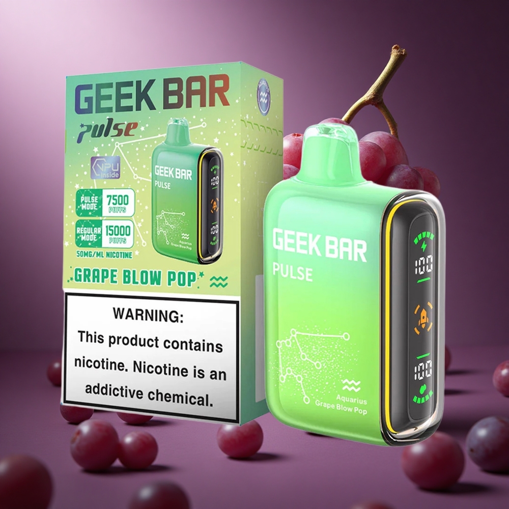 Zodiac Edition Geschmack Geek Bar Pulse 15.000 Züge Österreich Großhandel 16ML e-Liquid