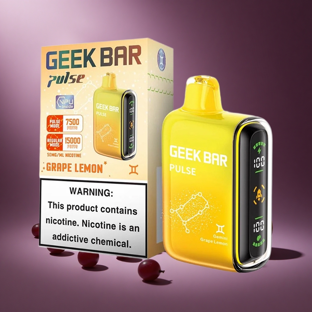 Zodiac Edition Geschmack Geek Bar Pulse 15.000 Züge Österreich Großhandel 16ML e-Liquid
