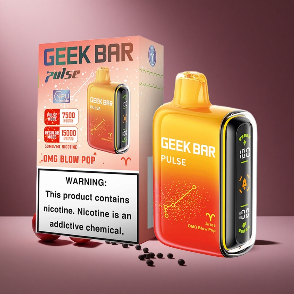 Zodiac Edition Geschmack Geek Bar Pulse 15.000 Züge Österreich Großhandel 16ML e-Liquid