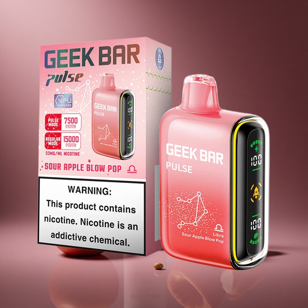 Zodiac Edition Geschmack Geek Bar Pulse 15.000 Züge Österreich Großhandel 16ML e-Liquid
