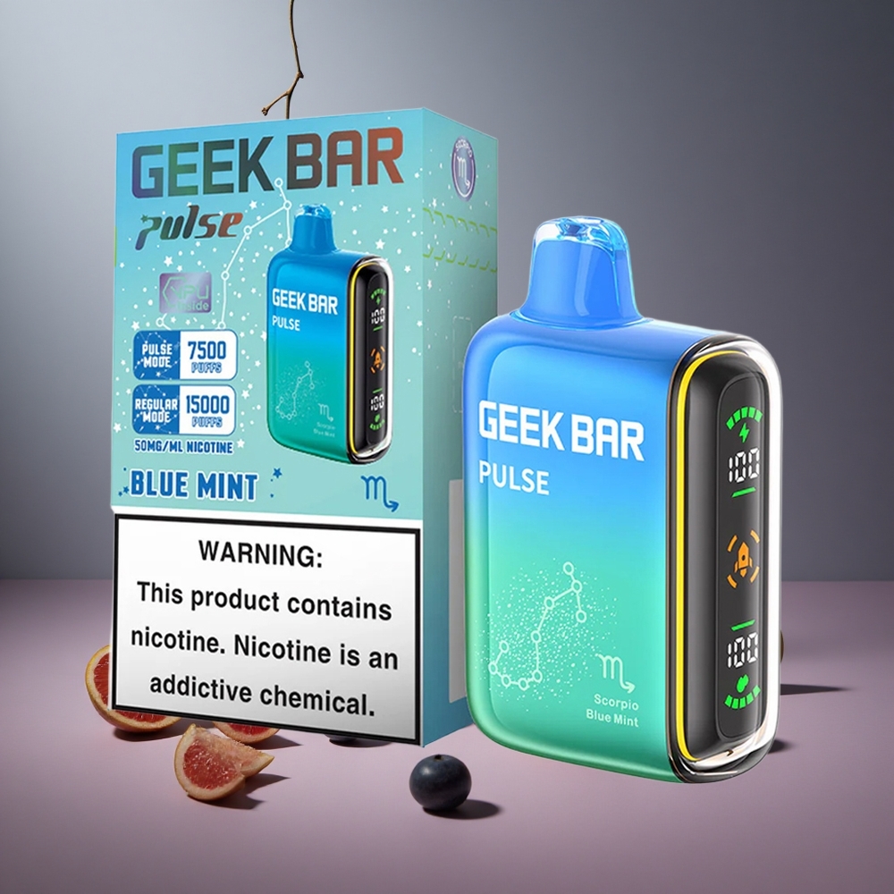 Zodiac Edition Geschmack Geek Bar Pulse 15.000 Züge Österreich Großhandel 16ML e-Liquid