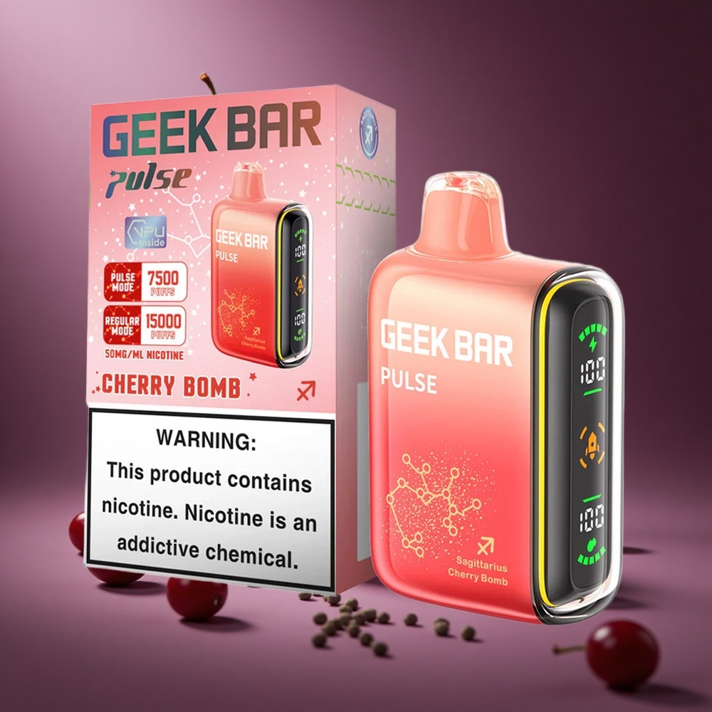 Zodiac Edition Geschmack Geek Bar Pulse 15.000 Züge Österreich Großhandel 16ML e-Liquid